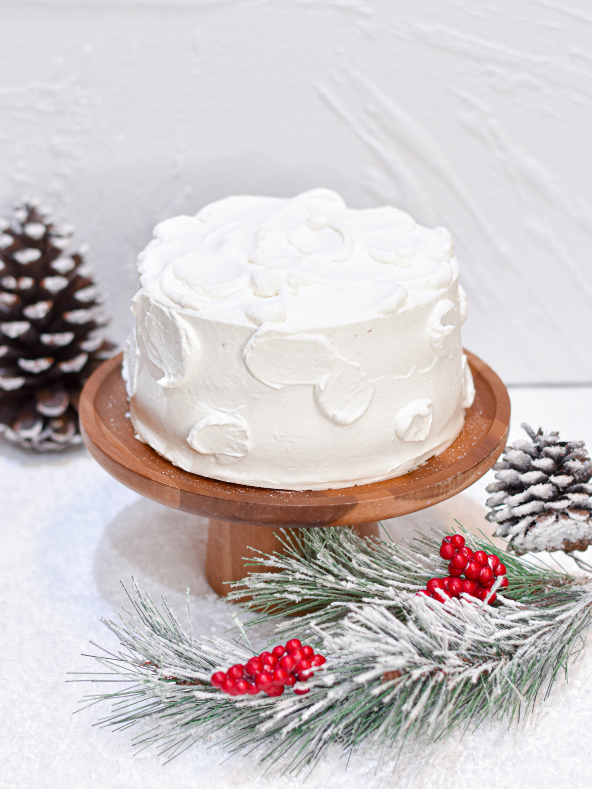 White Forest Cake 🎅🎄