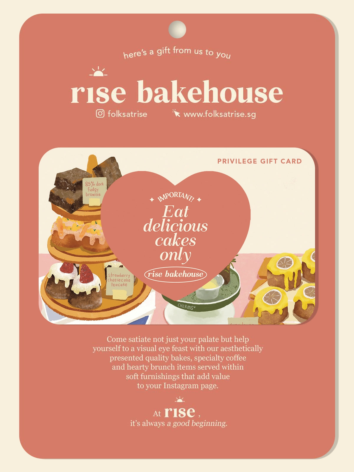 Rise Bakehouse Gift Card